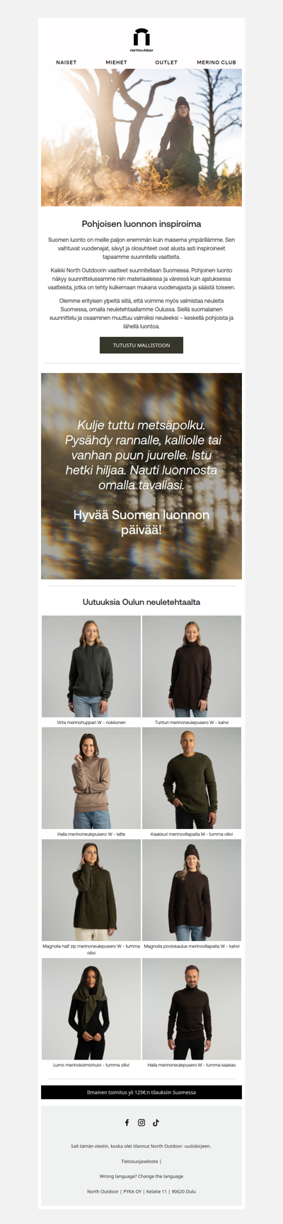 Hyvää Suomen luonnon päivää 🌲