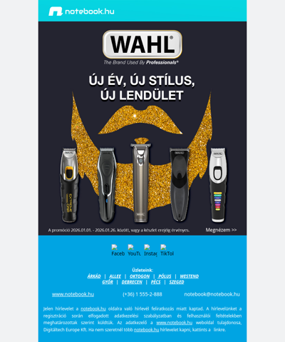 Új év, új stílus – WAHL ✨