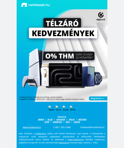 🎮💻 Télzáró kedvezmények tech rajongóknak