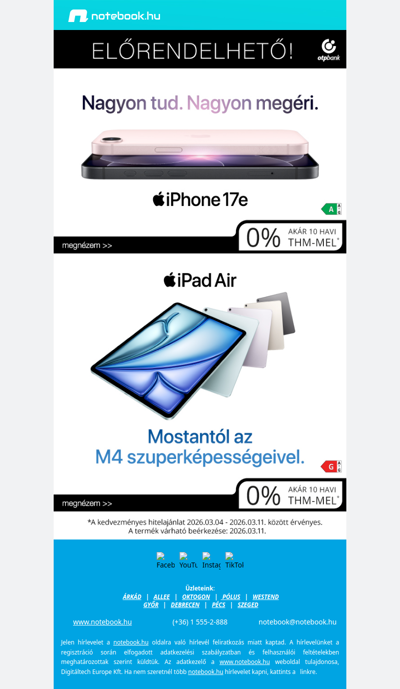 Apple újdonságok: iPhone és iPad🌟