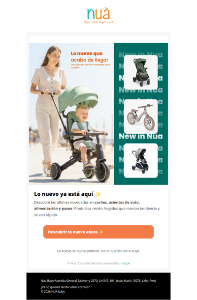 Ya llegó lo nuevo a Nuá ✨