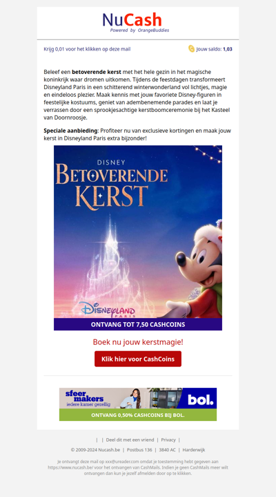 Ontdek de Magische Betovering van Kerst in Disneyland Paris!