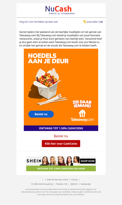 Takeaway.com kookt vanavond voor jou!