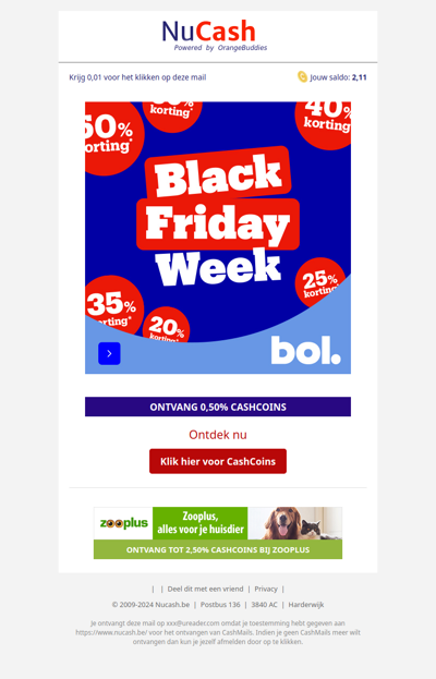 Black friday week bij Bol: Profiteer nu van de hoogste kortingen!