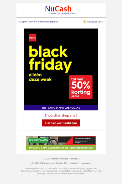 Alleen deze week: HEMA’s beste Black Friday deals!