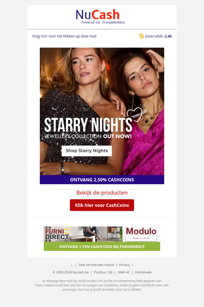 Starry Nights collectie van My Jewellery! Ontdek het nu