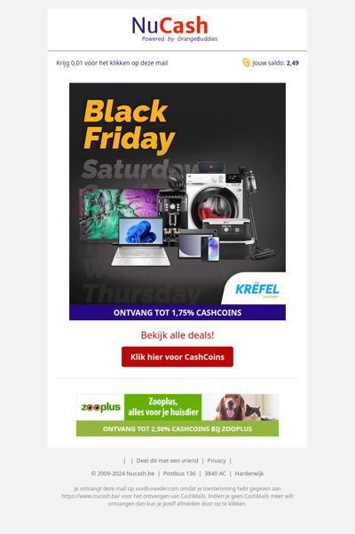 De strafste Black Friday deals zijn maar één klik van je verwijderd!