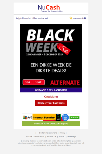 Een dikke week de dikste deals!