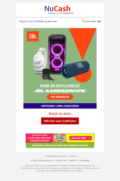 wdqd, bekijk deze exclusieve JBL-aanbiedingen!