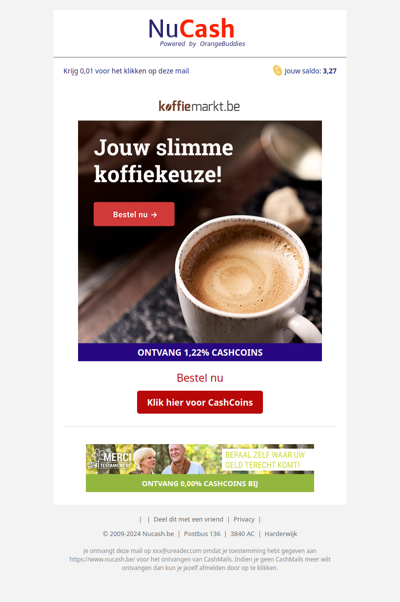 Jouw slimme koffiekeuze!