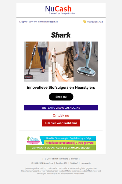 Innovatieve stofzuigers en haarstylers