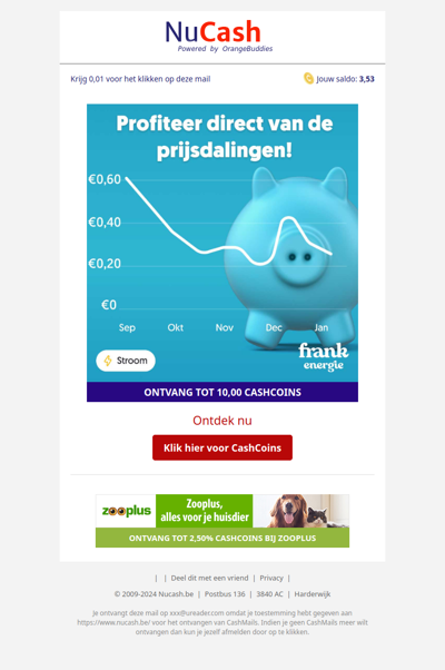 Profiteer direct van prijsdalingen bij Frankenergie!