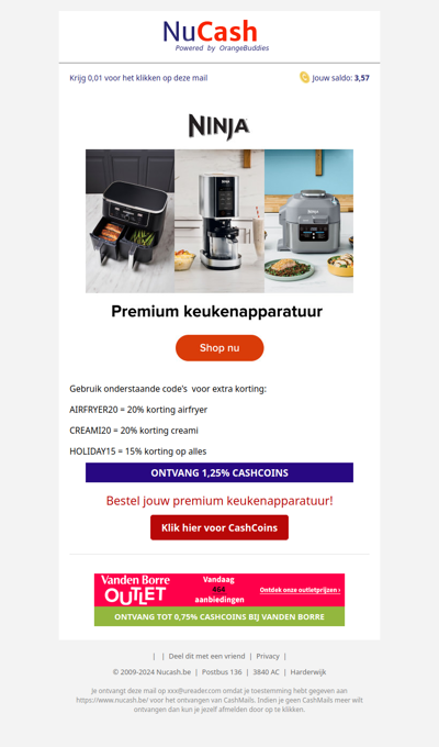 Shop de premium keukenapparatuur van Ninja!