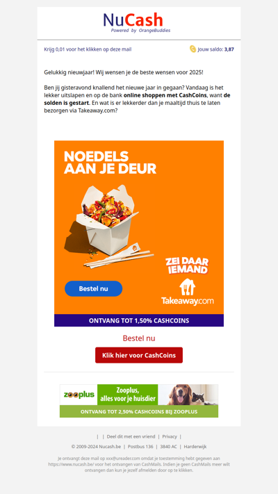 Vandaag is Takeaway.com dag!