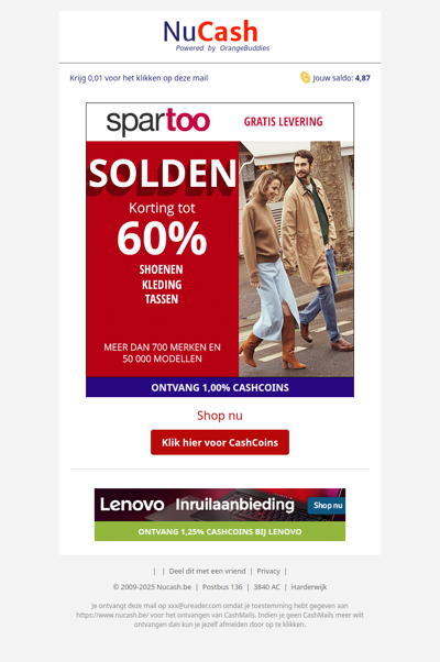 SOLDEN, korting tot 60%