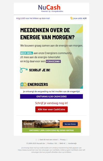 Wil jij meedenken aan de energie van morgen?