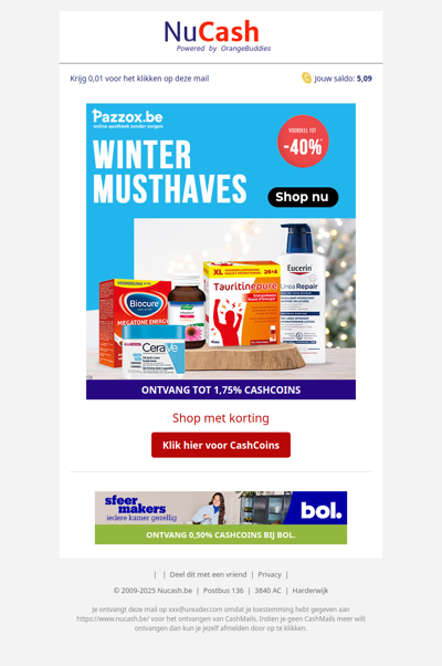 Tot 40% korting op Winter Musthaves!