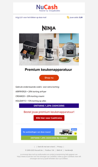 Shop de premium keukenapparatuur van Ninja!