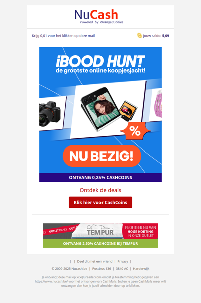 De iBOOD Hunt is begonnen!