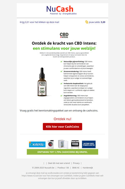 Ontdek de kracht van CBD Intens