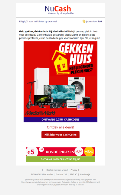 Gekkenhuis bij MediaMarkt: profiteer van de gekste deals