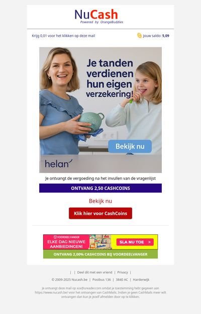 Je tanden verdienen hun eigen verzekering!