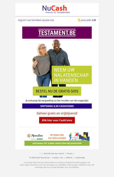 Uw nalatenschap, helder en goed geregeld