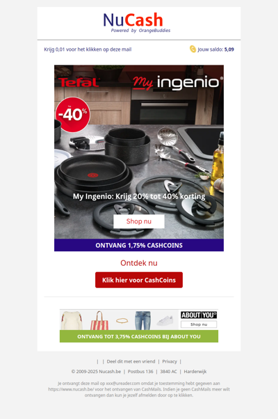 Krijg tot 40% korting op jouw My Ingenio set
