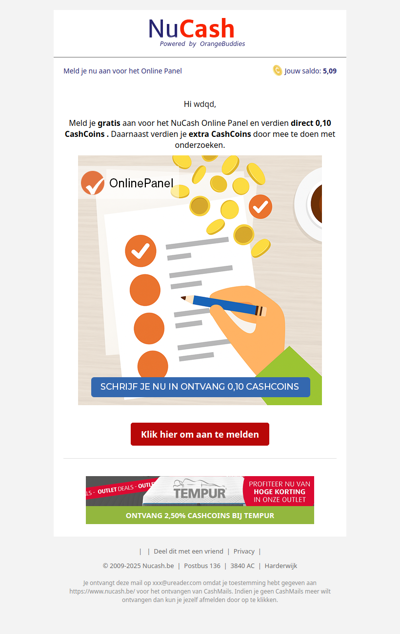 Meld je nu aan voor het Online Panel