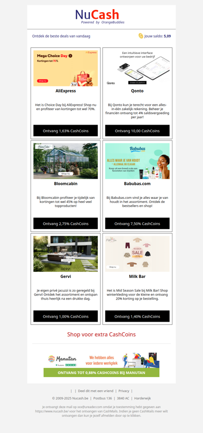 Vier het begin van het weekend met 6 geweldige deals!