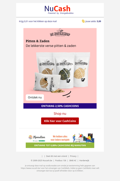 Ontdek de lekkerste pitten & zaden van De Notenshop!