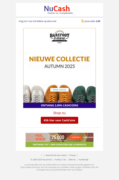 Shop de nieuwe herfstcollectie van Barefoot & More!