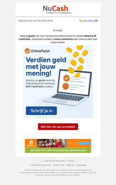 Meld je nu aan voor het Online Panel