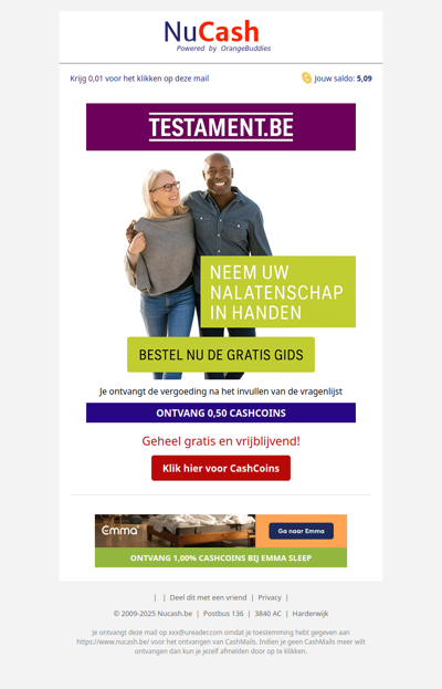 Uw nalatenschap, helder en goed geregeld