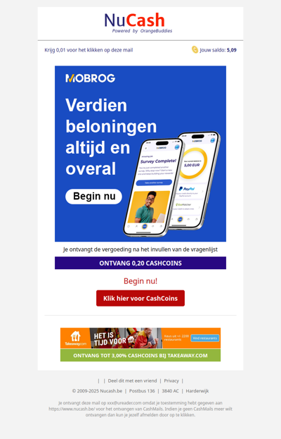 Jouw mening is geld waard! Start nu bij Mobrog