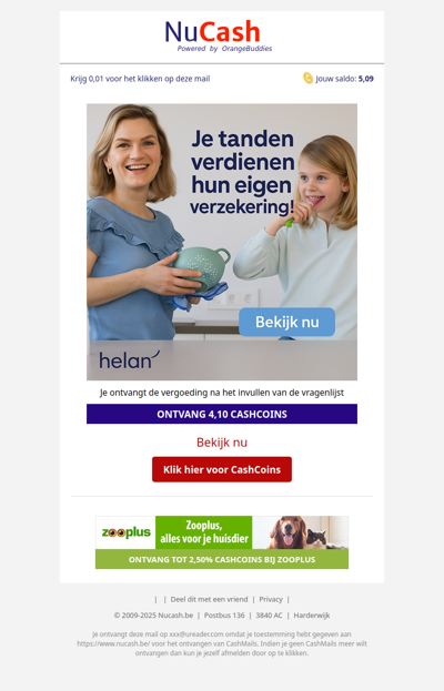 Je tanden verdienen hun eigen verzekering!