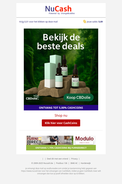 Tijd om te besparen op CBD olie!