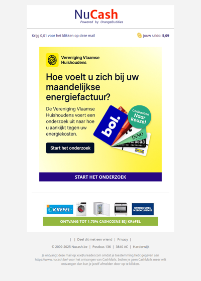 Geef je mening en maak kans op een cadeaubon!