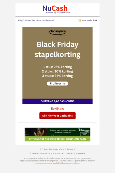 Black Friday stapelkortingen bij Demeyere