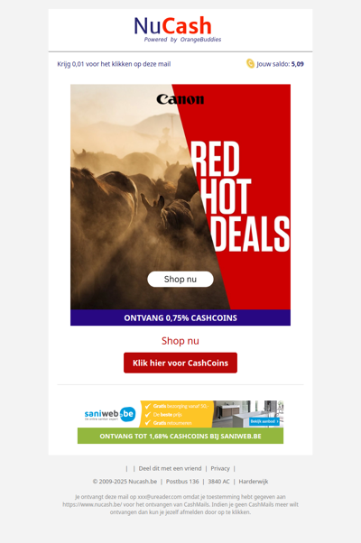 Profiteer van Black Friday aanbiedingen bij Canon