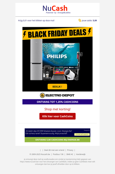 Ontdek de Black Friday deals van Electro Depot