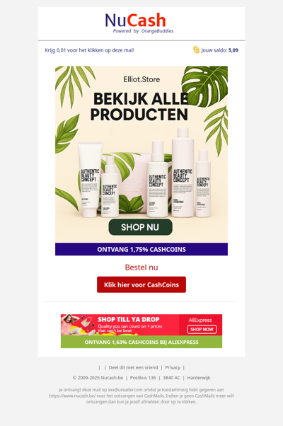 Ontdek de producten van Elliott Store