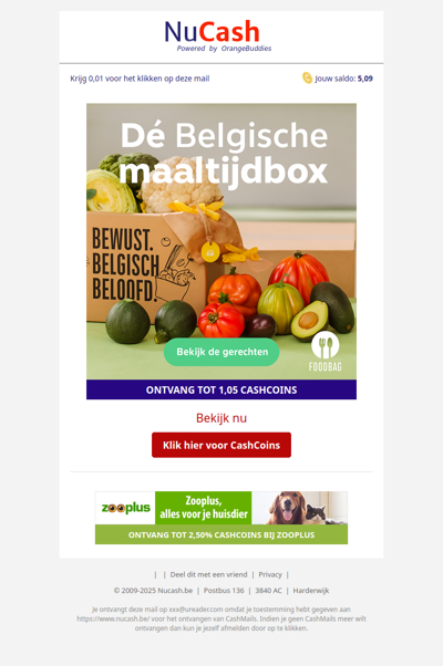 Ontdek dé Belgische maaltijdbox van Foodbag
