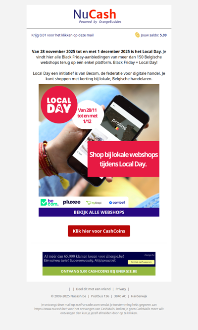 Shop bij lokale webshops tijdens Local Day!