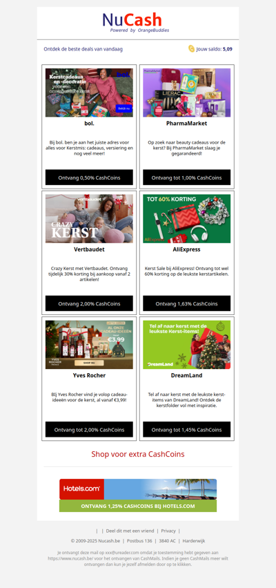 Haal de kerst in huis met deze geweldige deals!