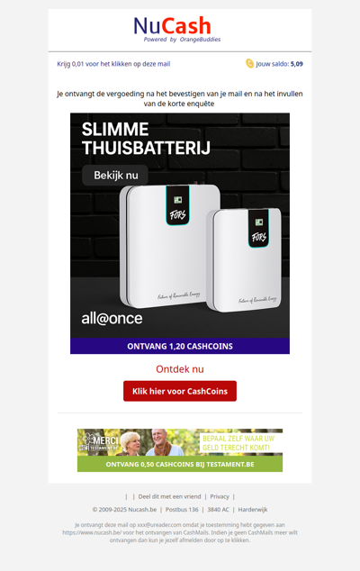 Ontdek de slimme thuisbatterij die 4X langer meegaat