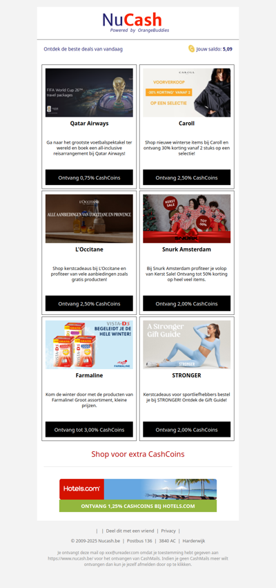 Ontdek deze 6 top deals speciaal voor jou!