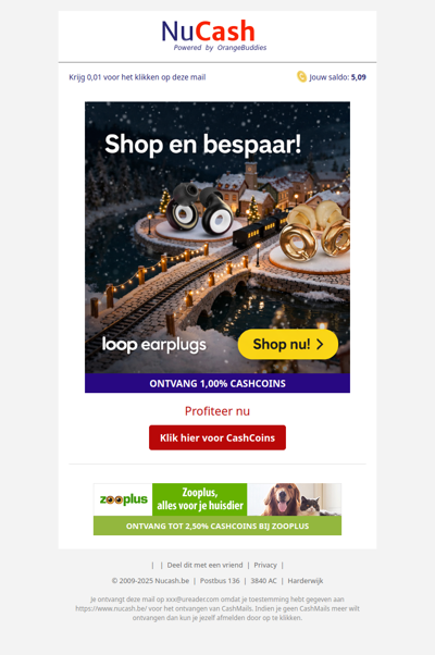 Bespaar tot 30% op Loop Earplugs