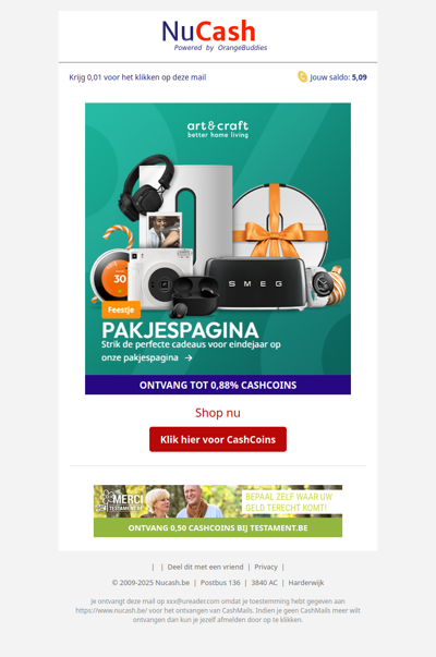 Shop jouw pakjes bij Art & Craft