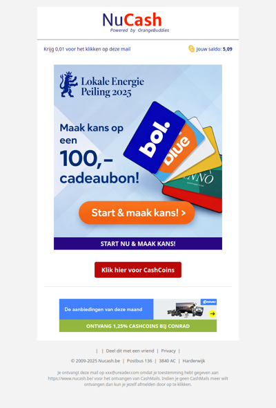 Win een 100,- cadeaubon!